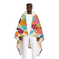 Hooded Sherpa Fleece Blanket