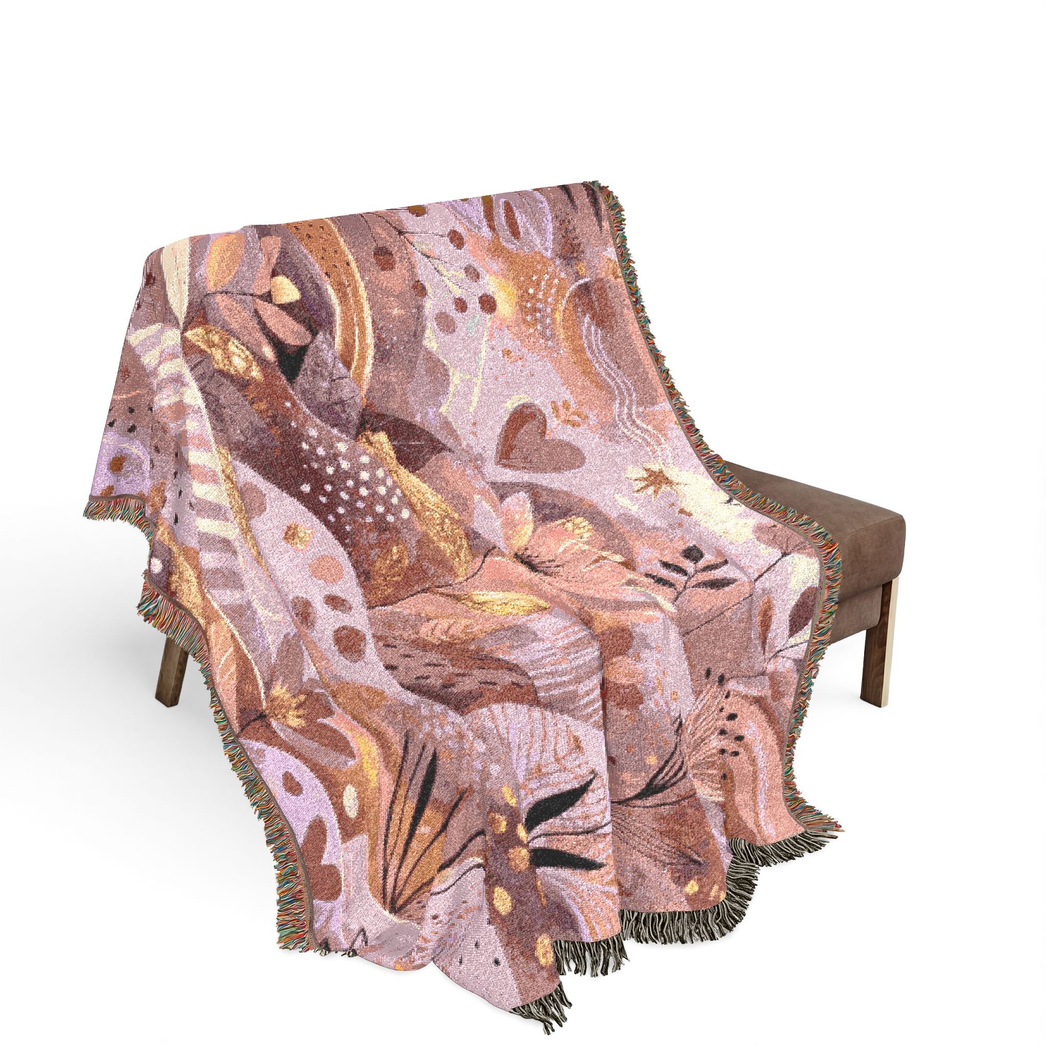 Cotton Cool Comfy Woven Blanket — Lightweight Breathable Throw