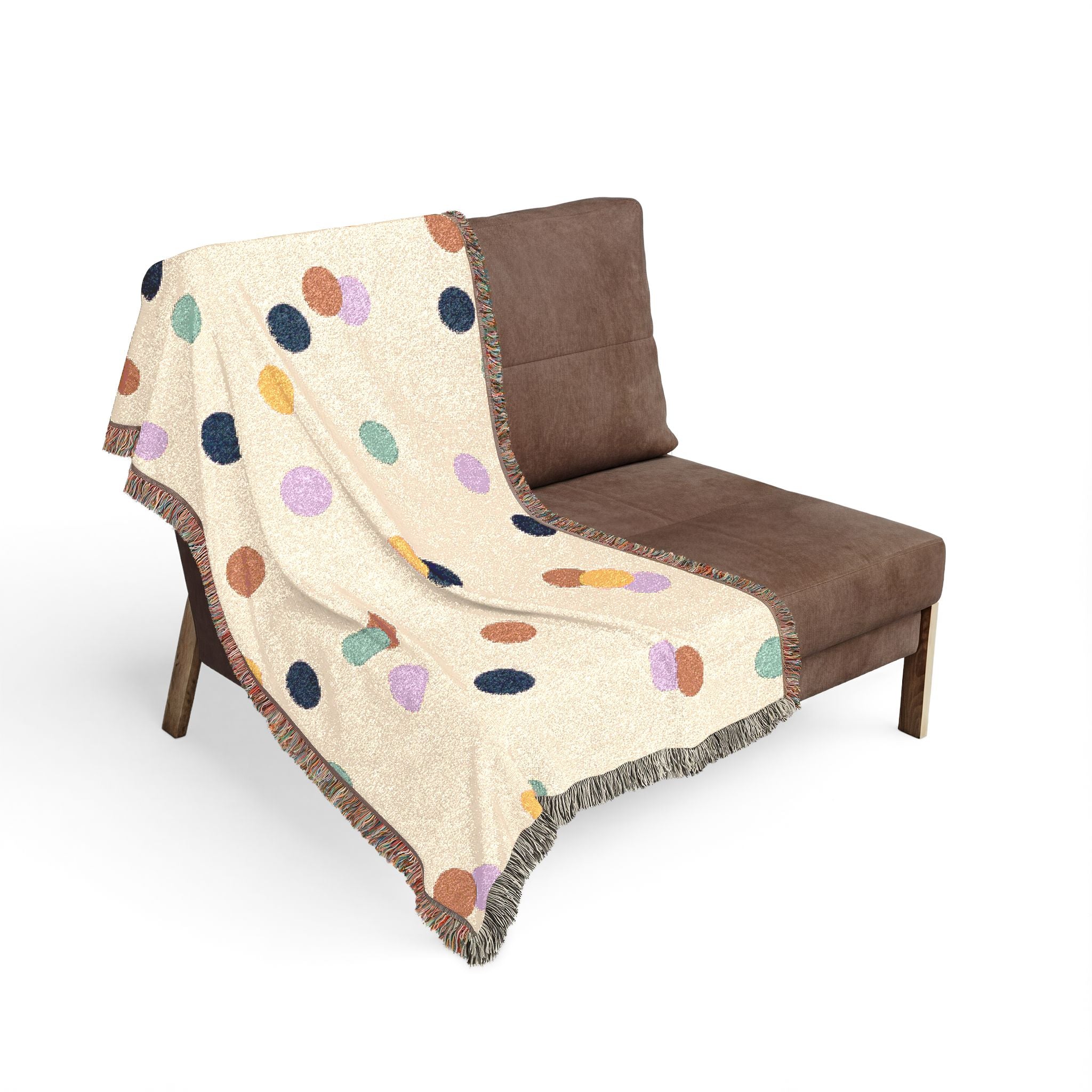 Cotton Woven Blanket — Soft 100% Cotton with Original Print