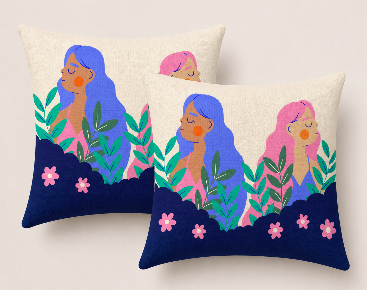 Silk feel Cushion designed in Australia buy one get one free