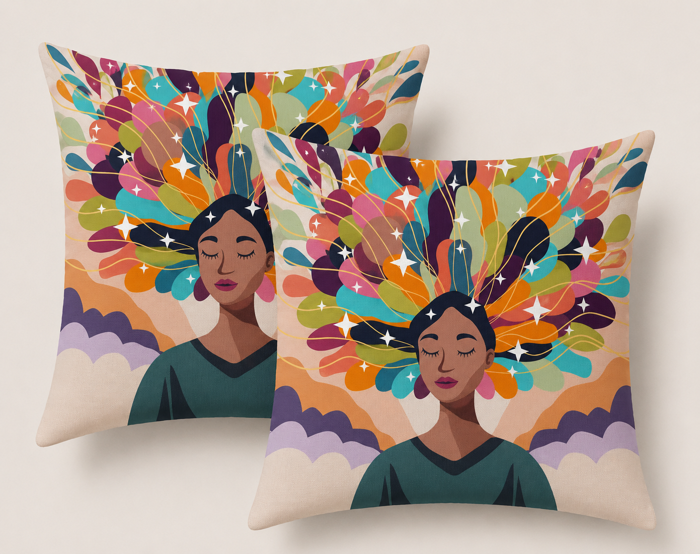 Silk feel Cushion designed in Australia buy one get one free