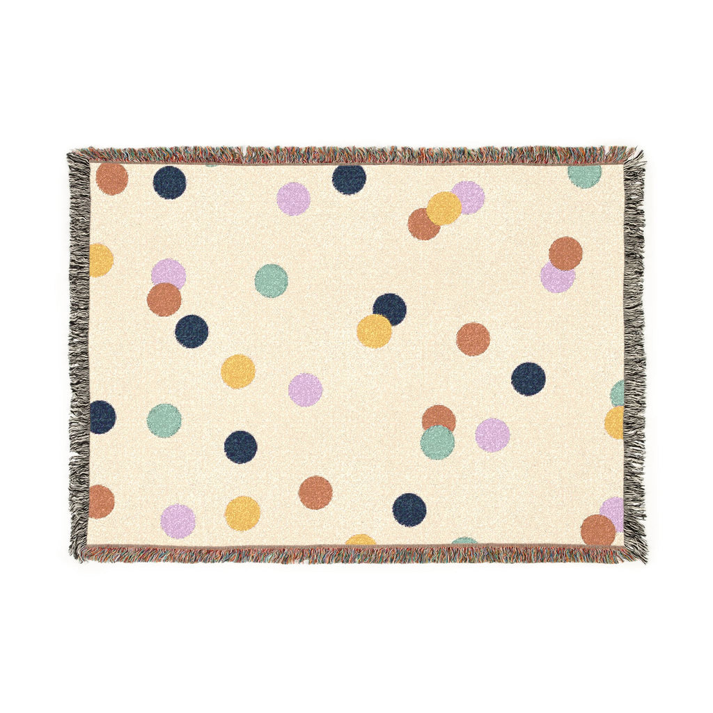 Cotton Woven Blanket — Soft 100% Cotton with Original Print