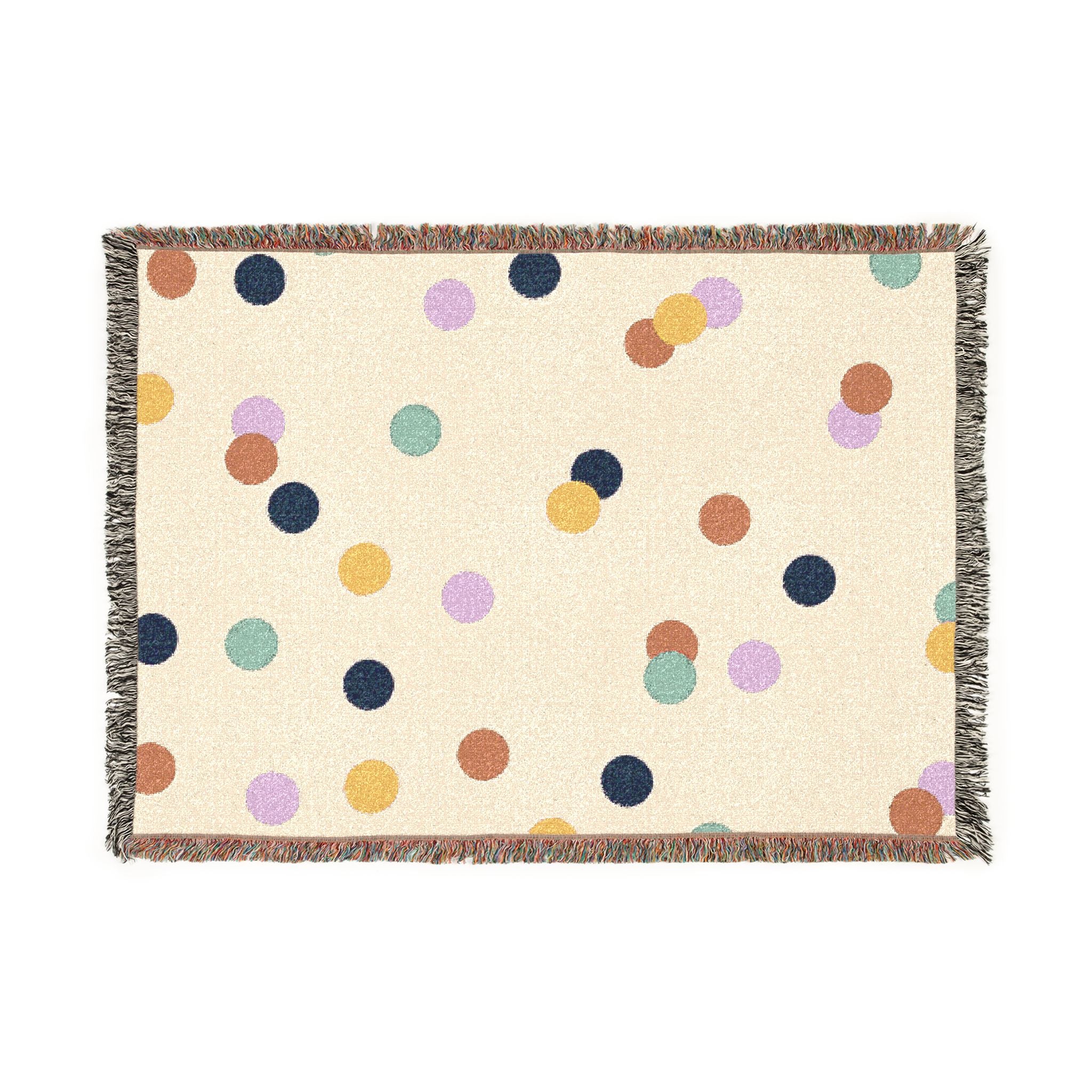 Cotton Woven Blanket — Soft 100% Cotton with Original Print