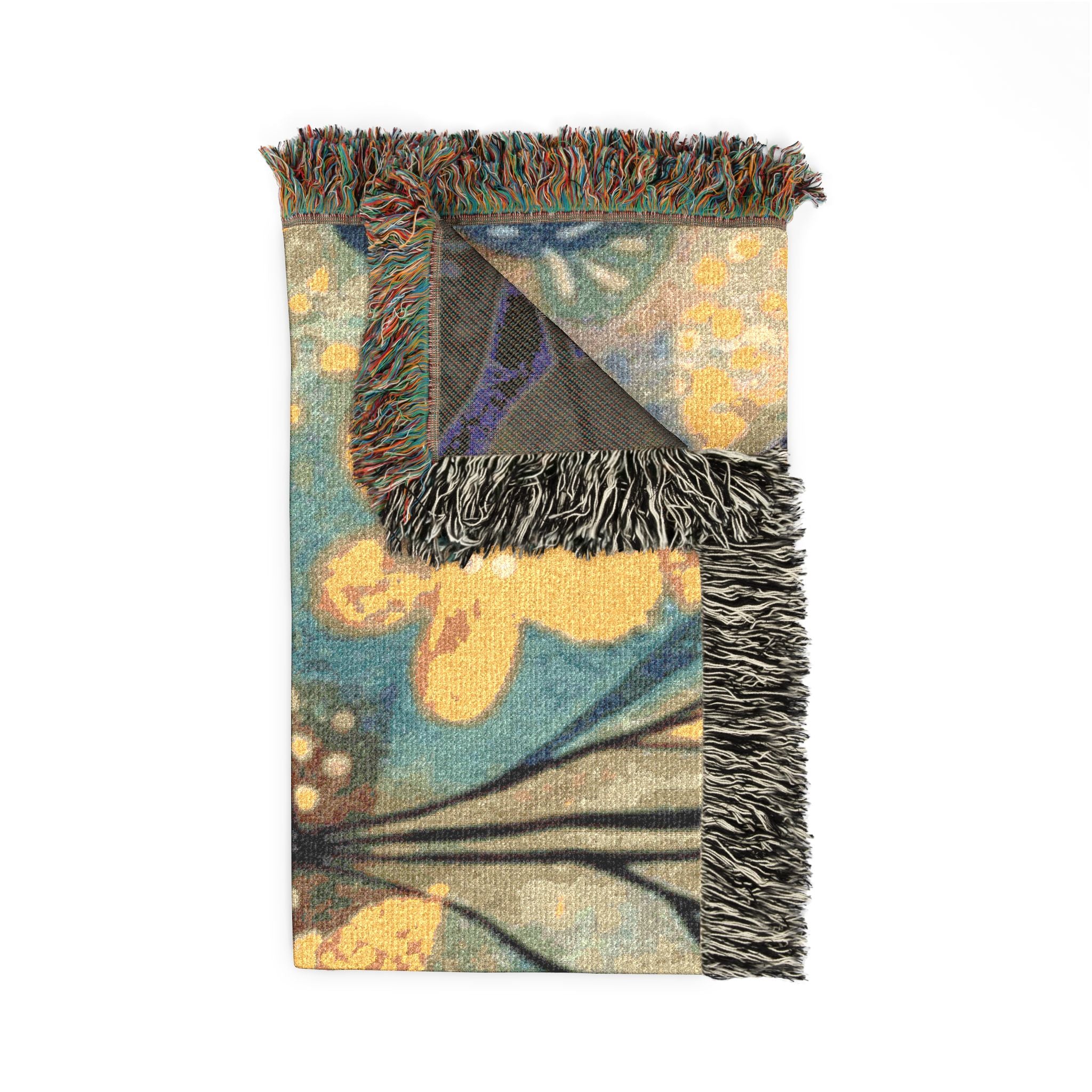 Cotton Woven Blanket — Soft 100% Cotton with Original Print