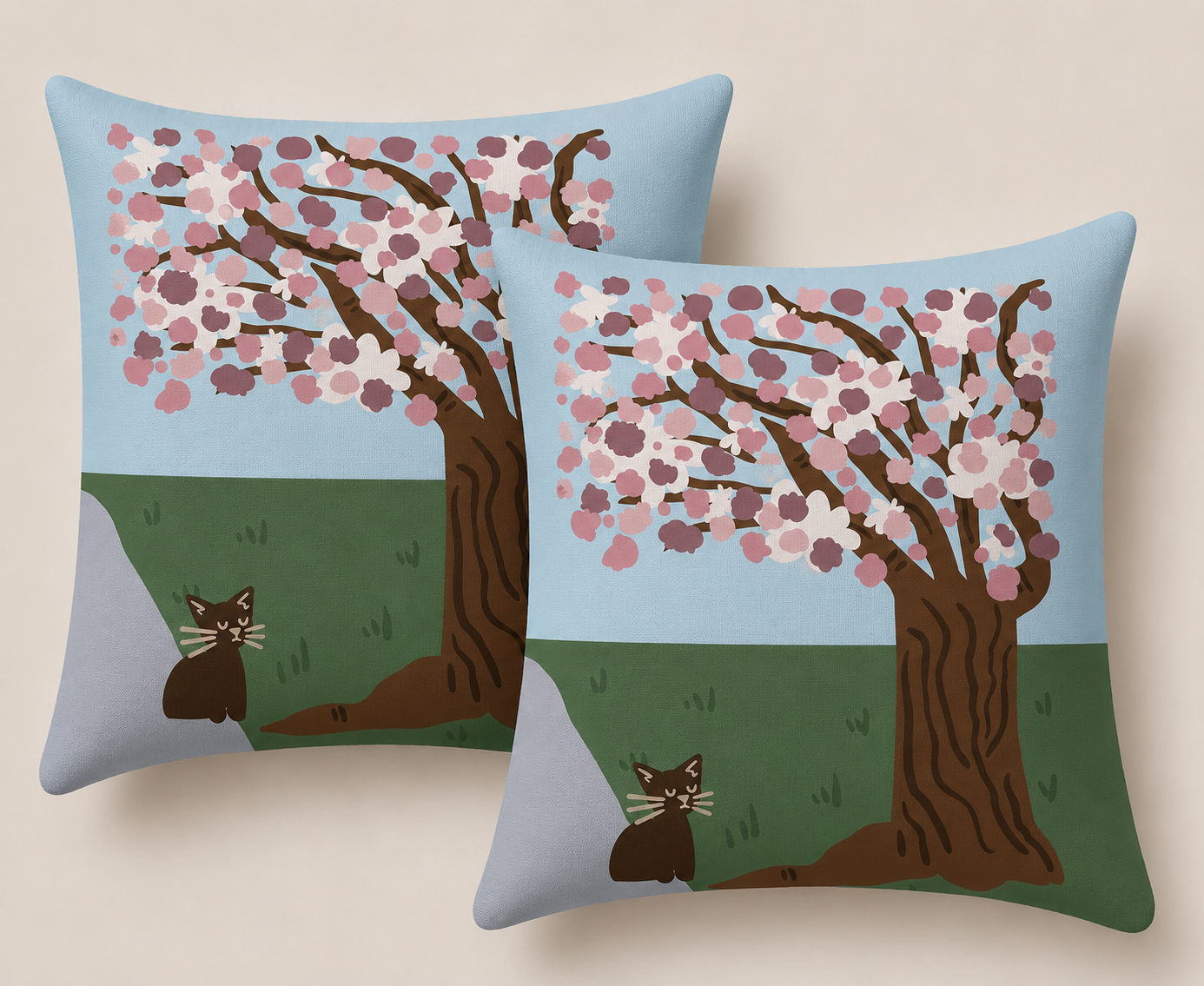Silk feel Cushion designed in Australia buy one get one free