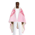 Hooded Sherpa Fleece Blanket